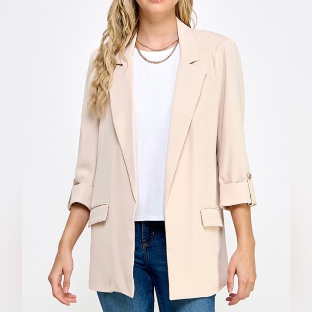 Women's Cream Blazer